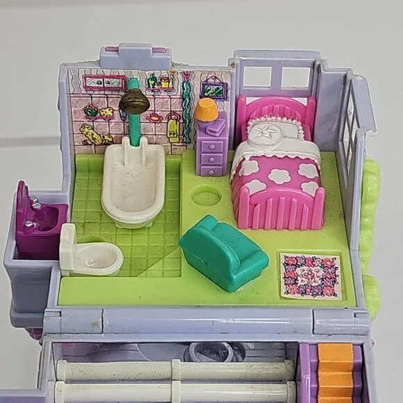 Vintage Polly Pocket Bluebird Dance Studio Only Pollyville No Figures 1995 - Picture 6 of 15